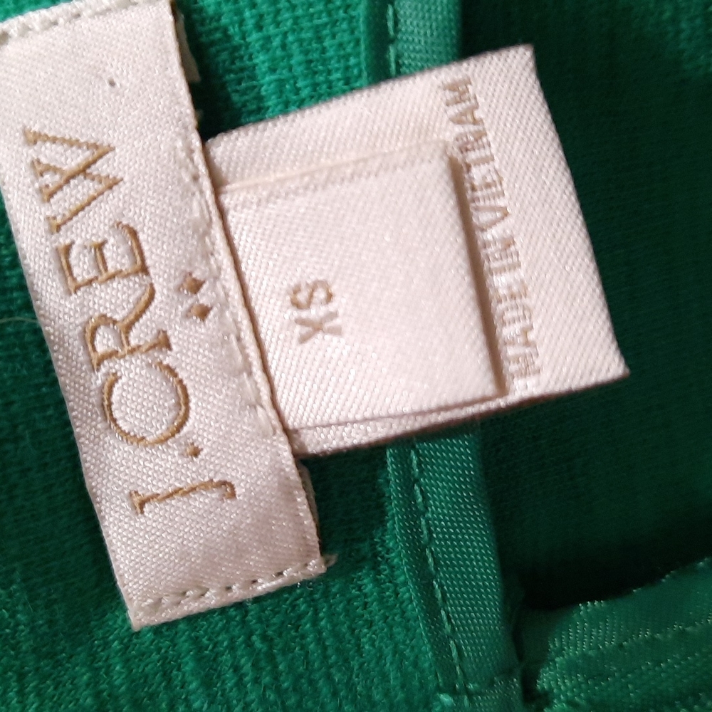 J. Crew sleeveless xs green mini dress - Picture 6 of 6
